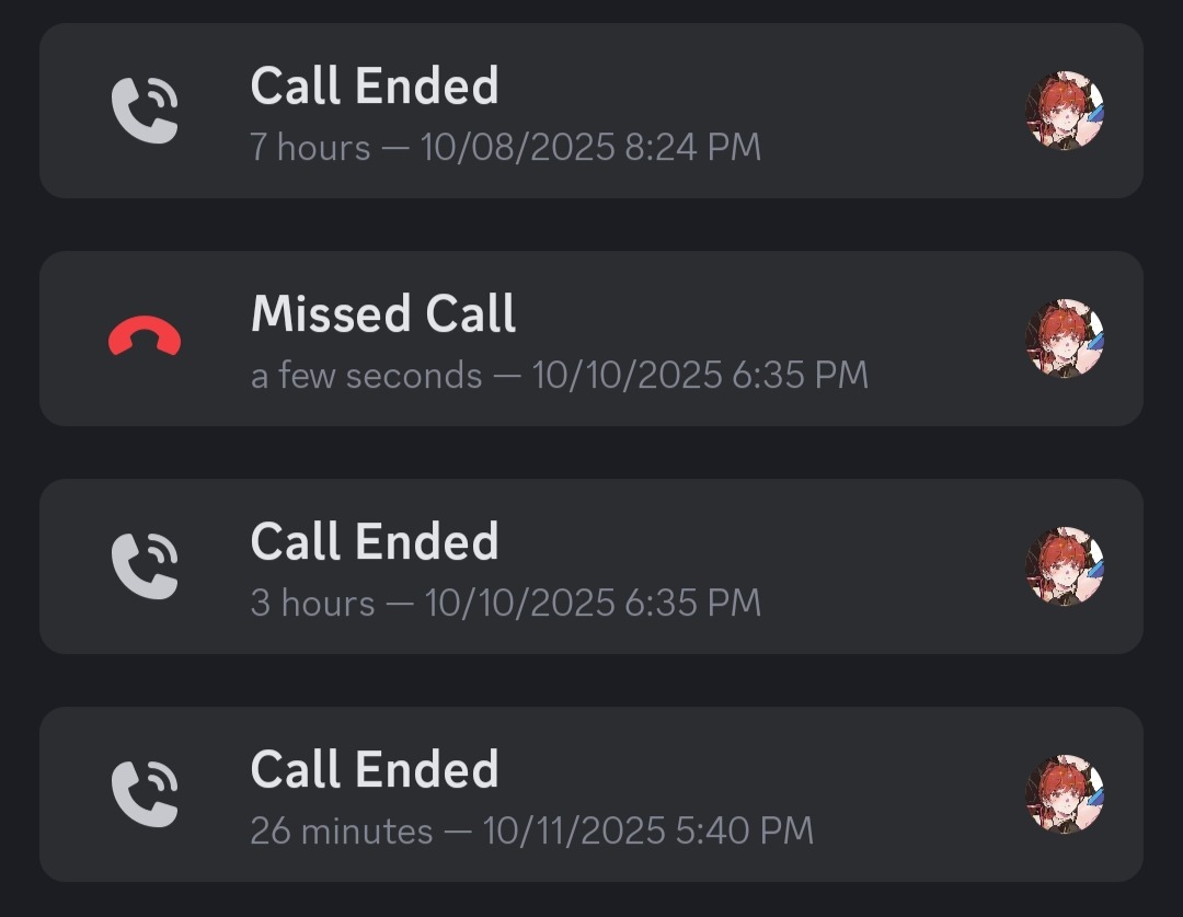 Daily Calls
